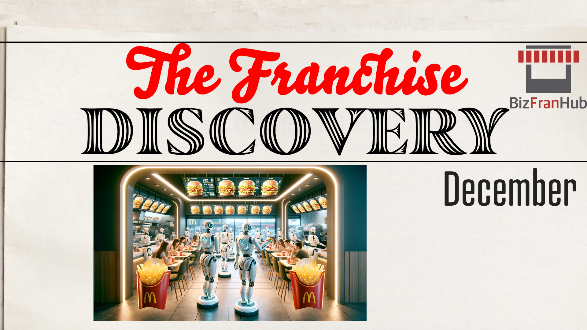 The Franchise Discovery: December 2023 - Embracing AI: How Franchises Are Innovating for Impact
